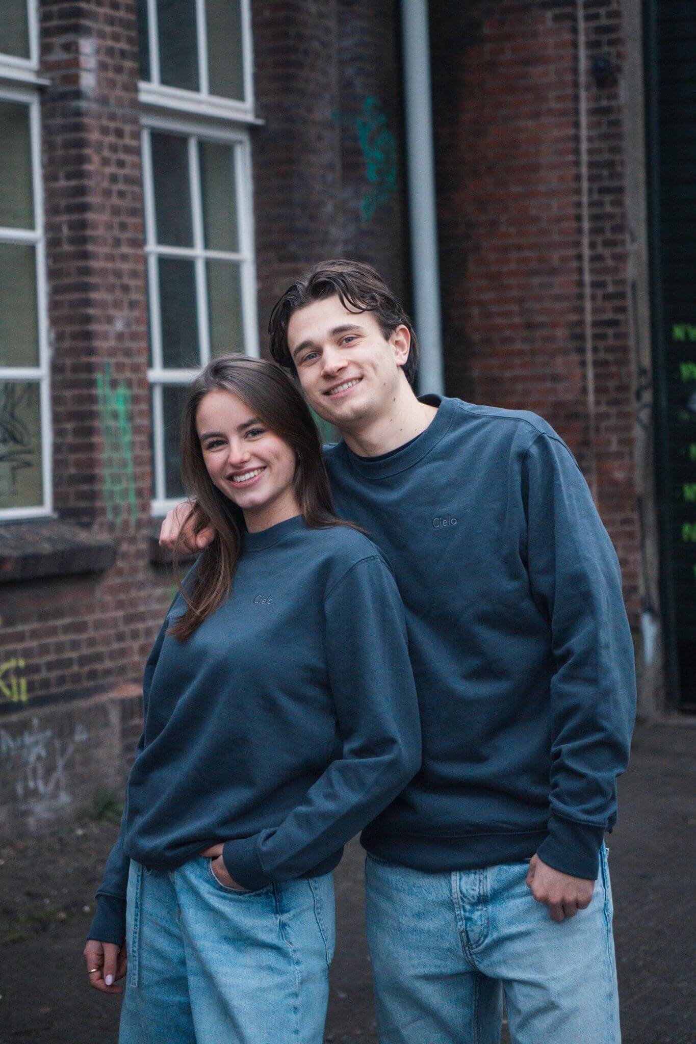 Classic Crewneck Antraciet